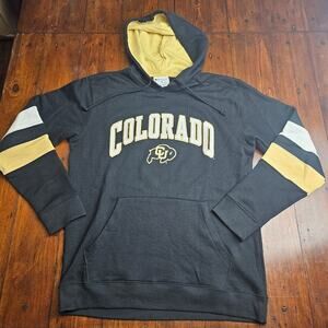 CHAMPION COLORADO‎ BUFFALOS HOODED SWEATSHIRT MEN'S Medium